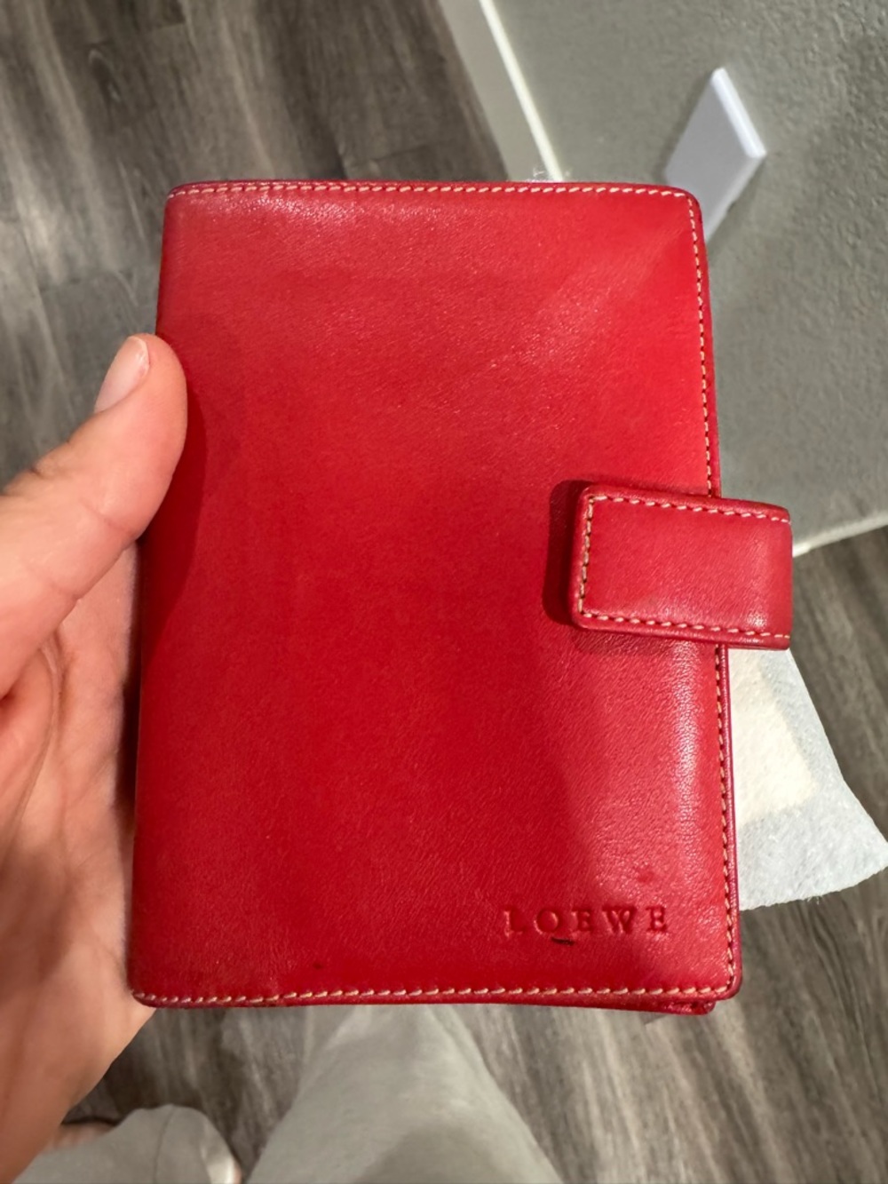 Loewe Leather Card holder wallet vintage - Picture 2 of 9